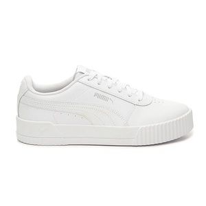 Puma Carina White Leather Sneaker